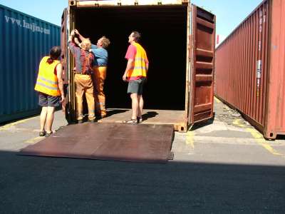 Bremach Containervermessung