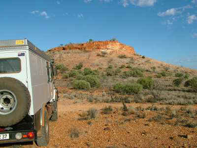 Bremach at Mt. Beadell