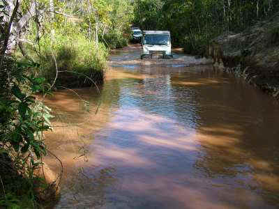 Bremach Cape York Ford Fruitbat Falls 