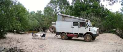 Bremach Cape York Archer River bush camp