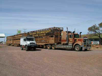 Bremach Road Train Stuart Highway