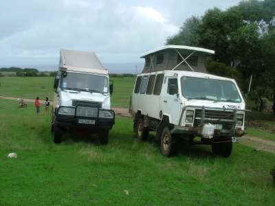 Bremach and OKA near Margeret River, WA