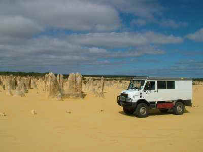 Bremach at Pinnacles WA